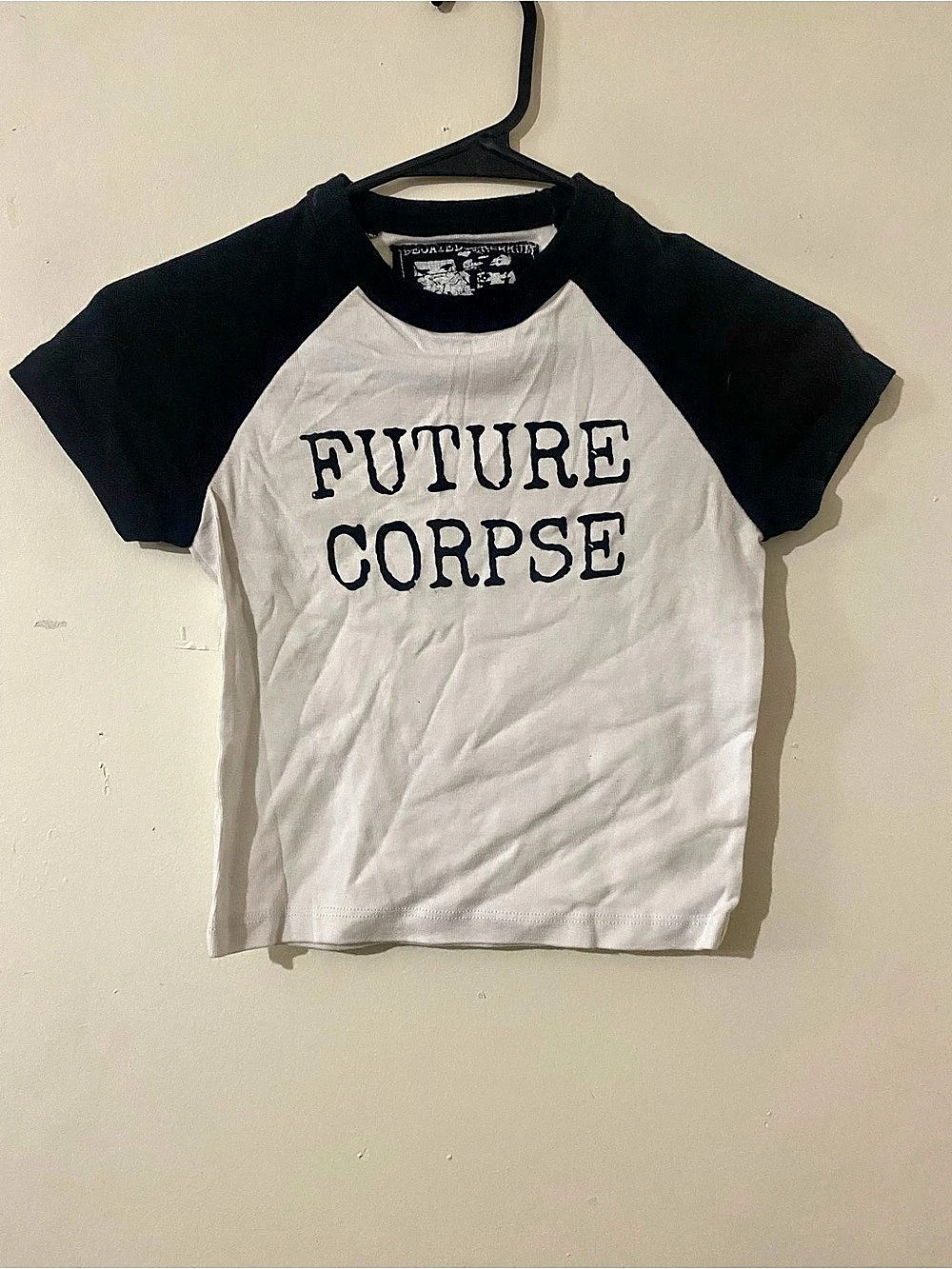 Future Corpse Graphic Tee in Black & White